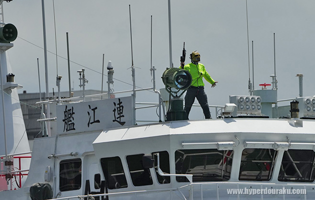 テロリストがCG-125 連江艦を占拠