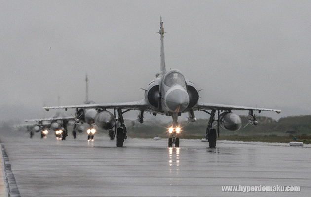 ミラージュ2000のタキシング