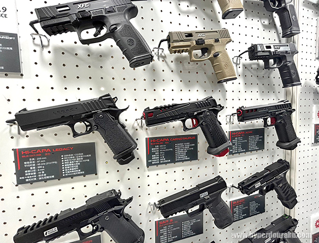 ICSはハンドガンも多くラインアップ