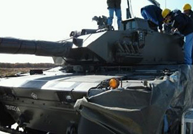 図7:テスト中の試作0号車の写真