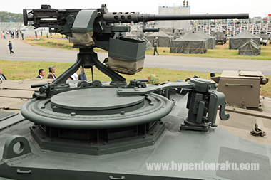 12.7mm 重機関銃M2を車載