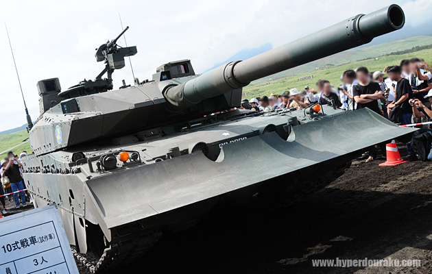 総合火力演習で展示された試作3号車