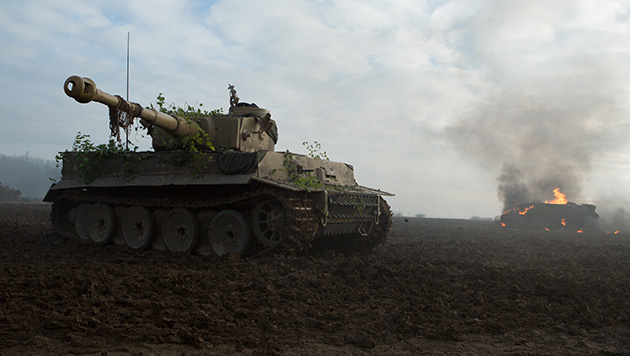 ドイツ軍のタイガーI戦車