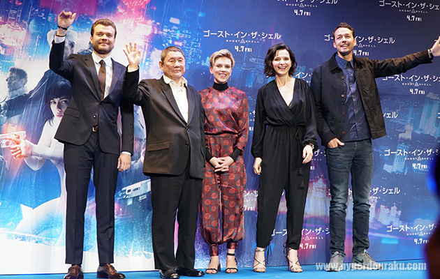 映画『ゴースト・イン・ザ・シェル』の来日記者会見