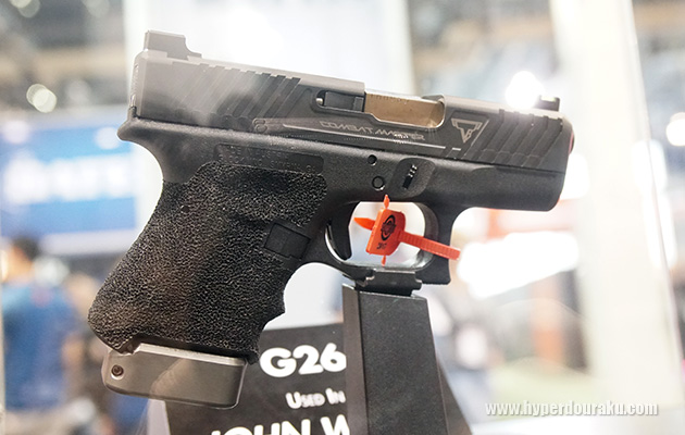 ゴールドのカスタムバレル