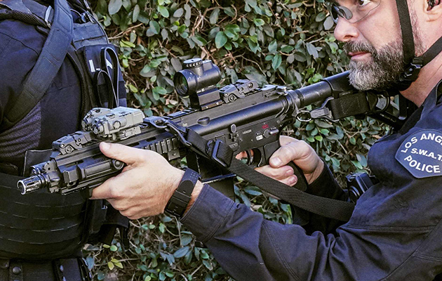 カスタムされたHK416