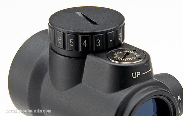 輝度調節ダイヤル