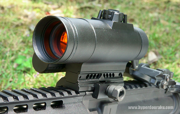 ドットサイトだけを単体で使用した場合