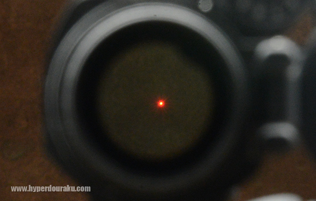 ドットサイズは2MOA