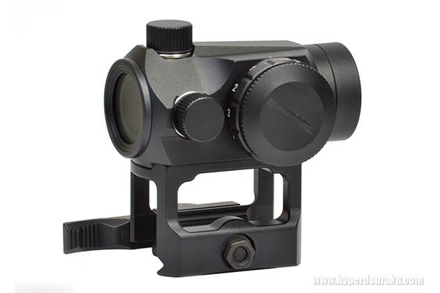 ロックレバー付きのQDマウント