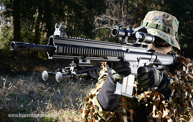 高性能スコープを搭載