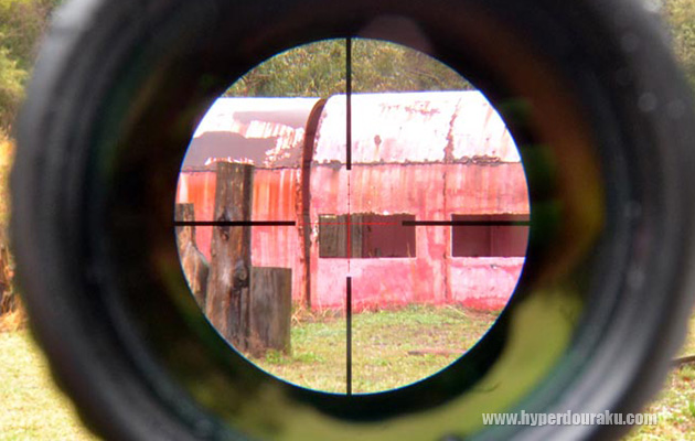 イルミネートレティクルを中間の「5」