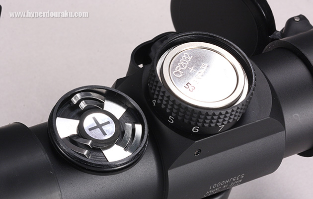 「CR2032」3Vリチウム電池