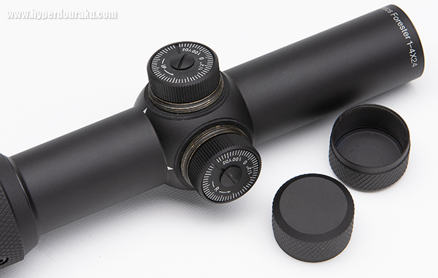 エレベーション、ウインデージダイヤル