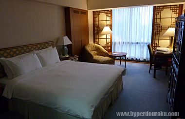 オリエンタルな雰囲気の部屋