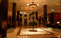 豪華なロビー