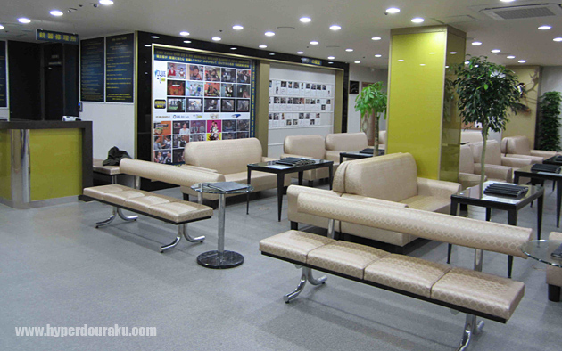 明洞(ミョンドン)実弾射撃場　2012　待合室