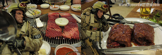 味付き骨付きカルビ300g