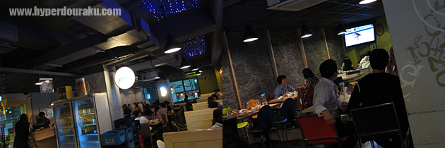 店内はソウルの若者で賑わっていた