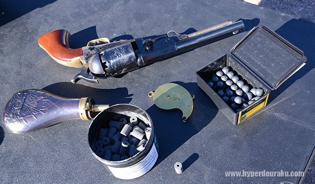 30グレインの黒色火薬