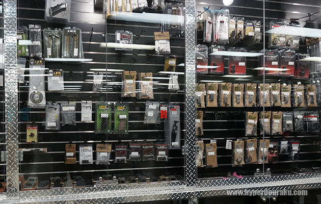 オプションパーツもごっそり