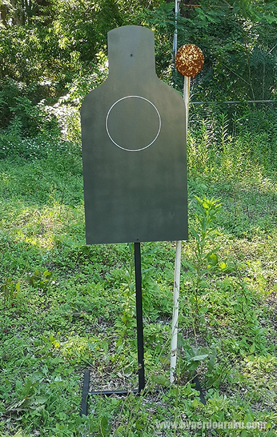 試作1個目のターゲットとスタンド