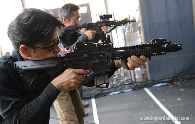 ライフルはM4系が圧倒的人気