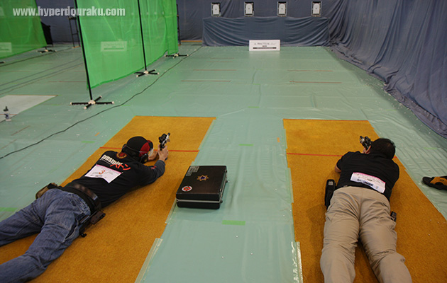 競技に慣れたシューターはプローンを駆使