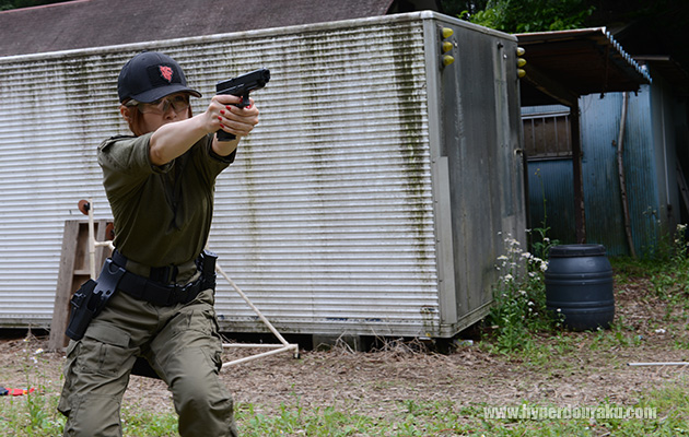横移動しながら