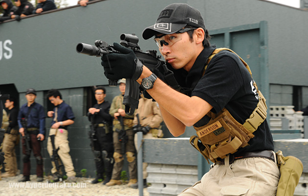 素早く移動しながら安定して射撃できるかが肝