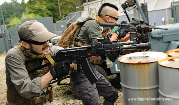 ターゲットが倒れないのに業を煮やす