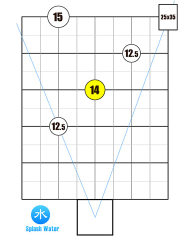 水(Splash Water)ステージ