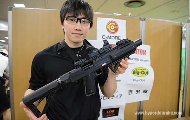 HERA ARMSのカービンキットにハイキャパ