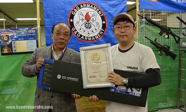 白木さんが優勝