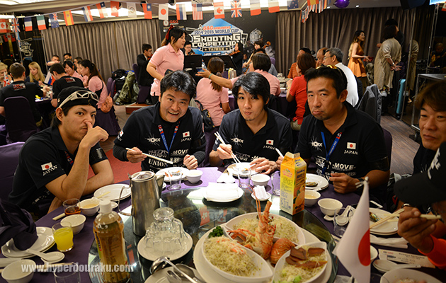 海鮮中華料理屋で晩餐会