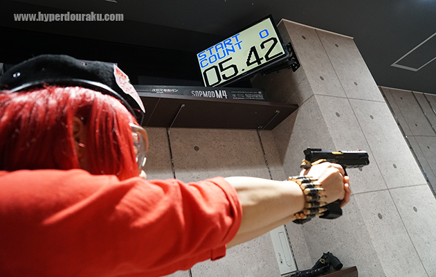 NEOX製の電子制御ターゲットシューティングシステム