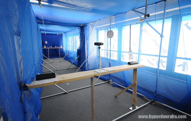 8mのシューティングレンジ