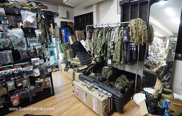 ウェア類、ハードガンケース