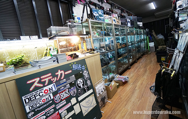 モノが所狭しと置いてあってカオス状態