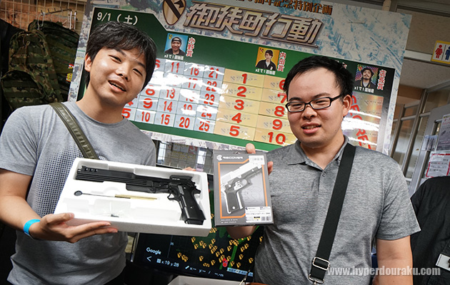 次々と賞品をゲット