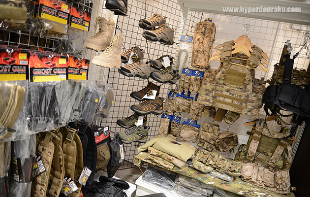 シューズやイクイップメント