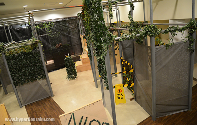 フィールドの広さがほぼ倍