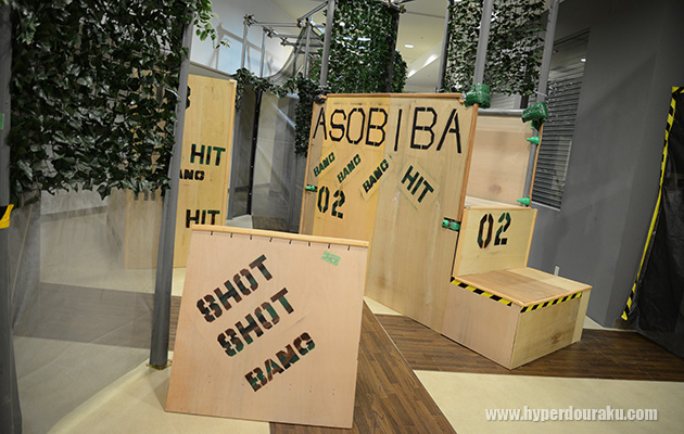 木製のバリケード