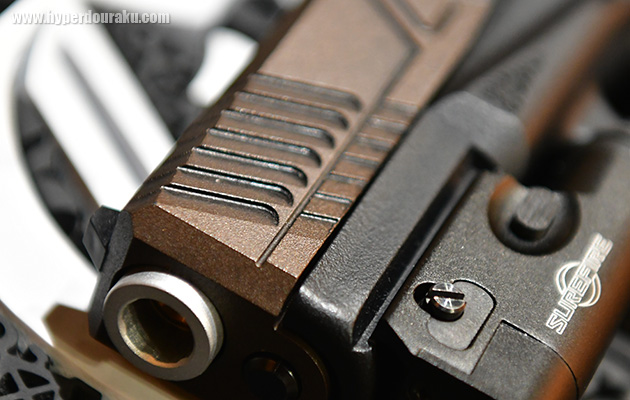 ノーマルのスライドを加工