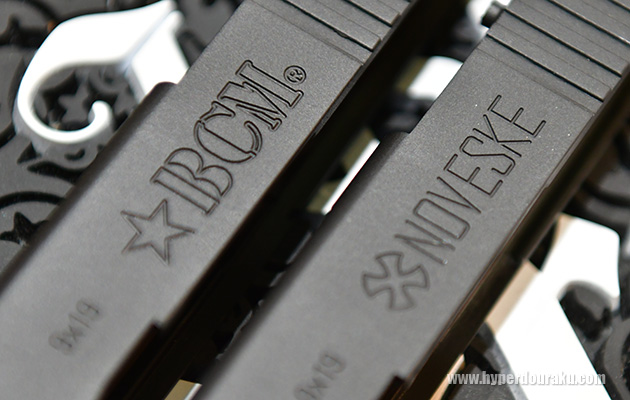 「BCM」または「NOVESKE」の刻印