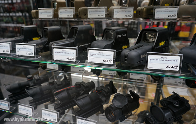 EoTechやACOG、Aimpoint