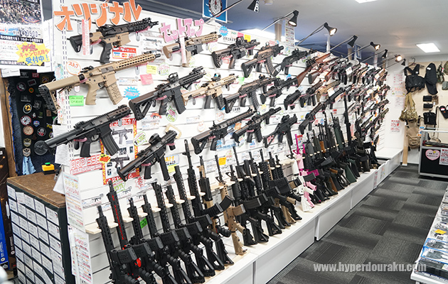 G&G製の電動ガンのラインアップ