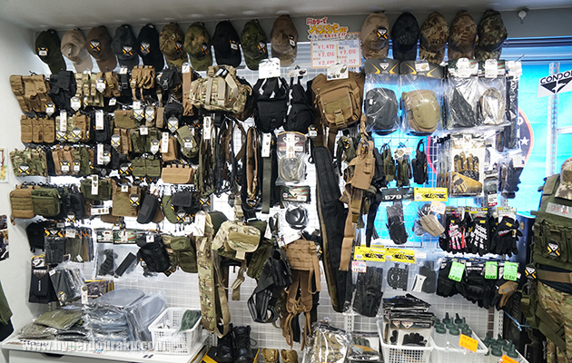 CONDORのイクイップメント