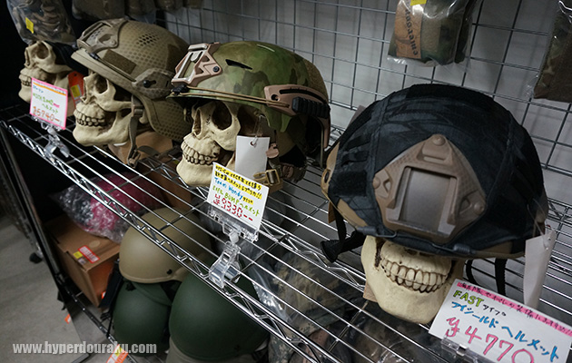 FASTタイプのヘルメット