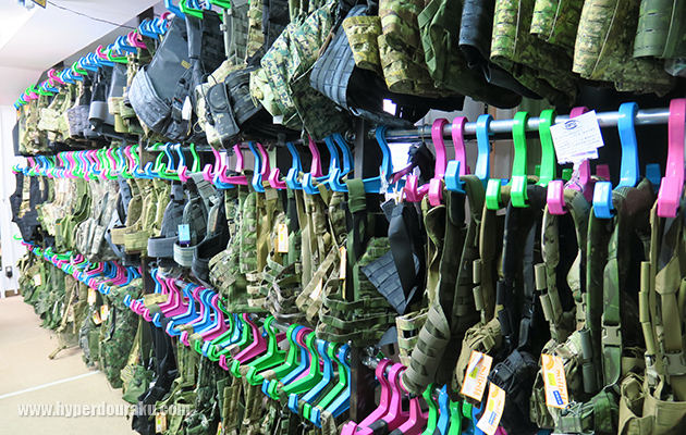 プレートキャリアやチェストリグ